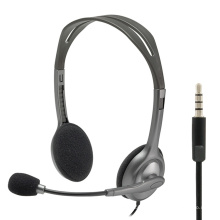 Factory price Logitech H111 headphones earphone Headset Stereo